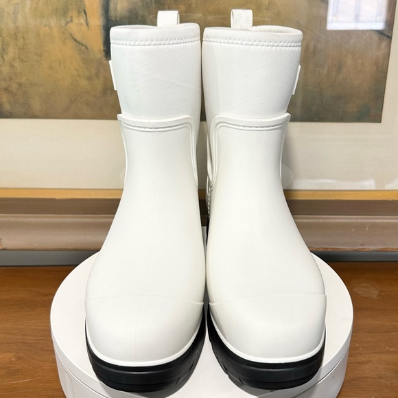 🌸UGG🌸 Droplet Mid Rain Boot In White Size: 11 - Picture 7 of 14